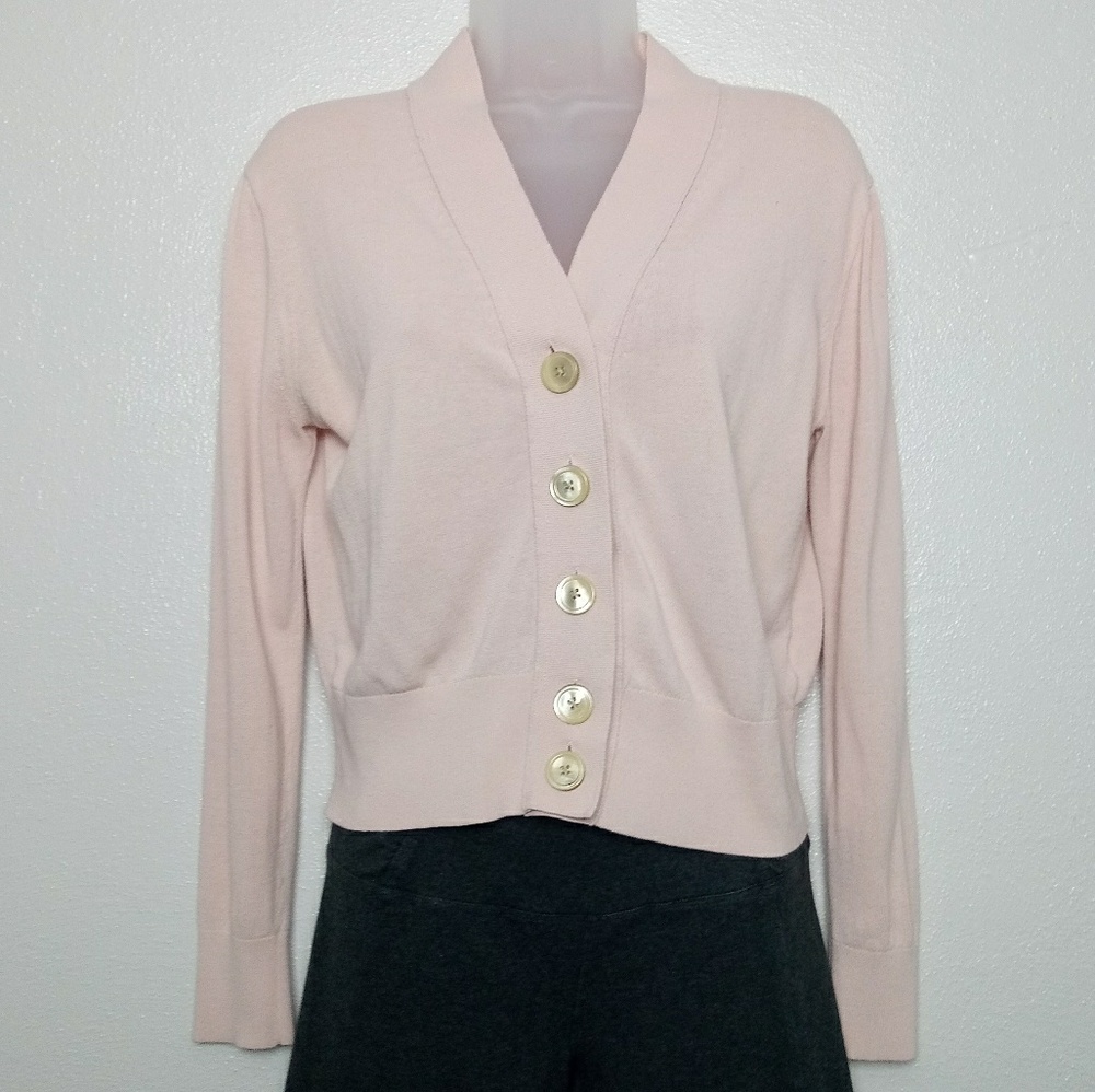 J. CREW Fitted Button Down Cardigan Sweater
